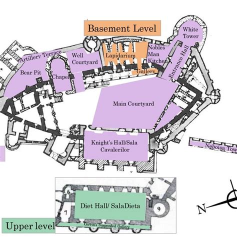 corvin castle romania floor plan